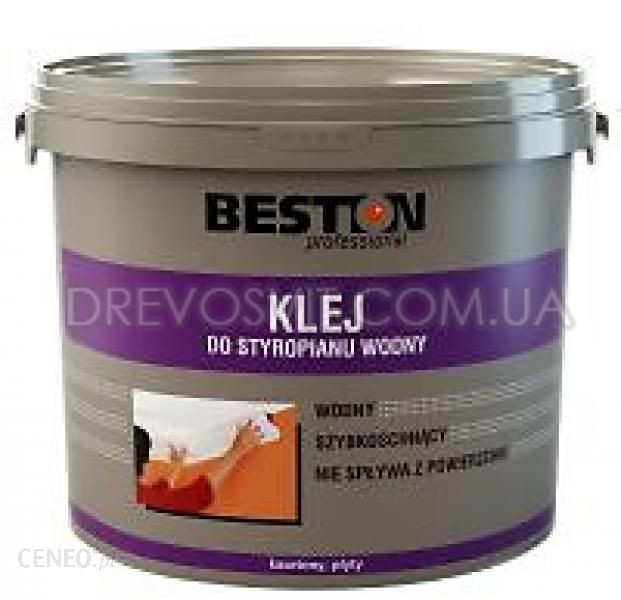Водний клей для пінопласту BESTON