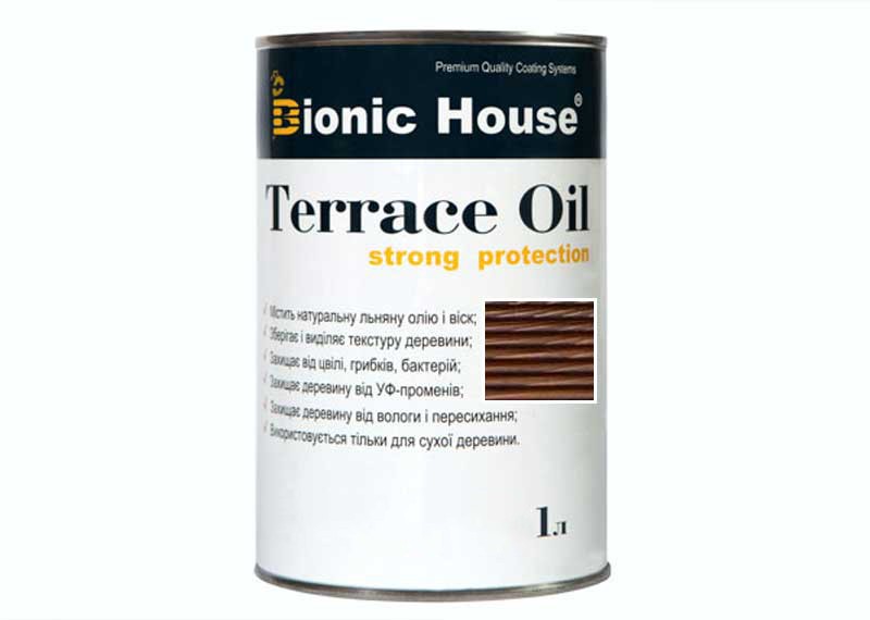 Масло для терасс Bionic-House 1л Палисандр