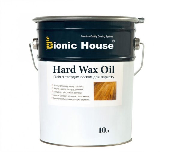 floor-oil-10l-base Масло для пола с твердым воском HardWax Oil 10л Бесцветный