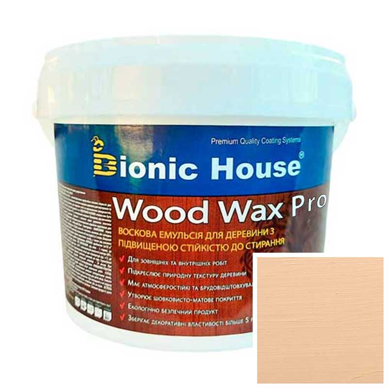 Краска для дерева WOOD WAX PRO Белая База Bionic-House 0,8л Бейлис