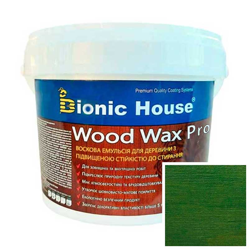 Краска для дерева WOOD WAX PRO безцветная база Bionic-House 0,8л Кипарис