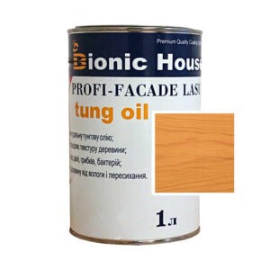 Краска для дерева PROFI-FACADE LASUR tung oil 1л Орегон