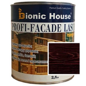 Краска для дерева PROFI-FACADE LASUR tung oil 2,8л Розовое дерево