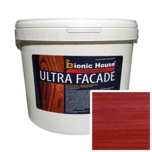 Фарба для дерева фасадна, тривалого терміну служби ULTRA FACADE 10л Вишня