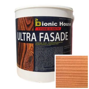 Краска для дерева фасадная, длительного срока службы ULTRA FACADE 0,8л Клен