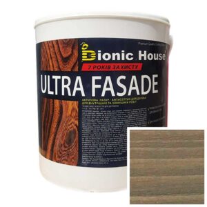 Краска для дерева фасадная, длительного срока службы ULTRA FACADE 0,8л Ольха
