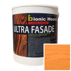 Краска для дерева фасадная, длительного срока службы ULTRA FACADE 0,8л Орегон