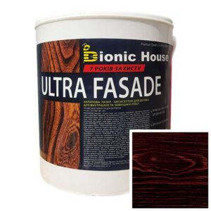 Краска для дерева фасадная, длительного срока службы ULTRA FACADE 0,8л Розовое дерево