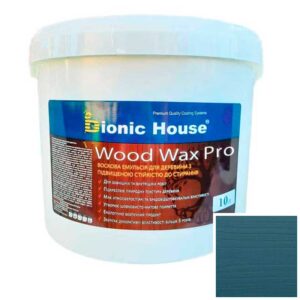 Краска для дерева WOOD WAX PRO безцветная база Bionic-House 10л Крайола