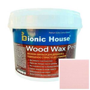 Фарба для дерева WOOD WAX PRO Біла База Bionic-House 0,8л Фіалка