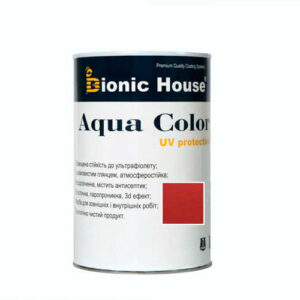 Краска для дерева Bionic-House Aqua Color UV-protect 0,8л Барбарис