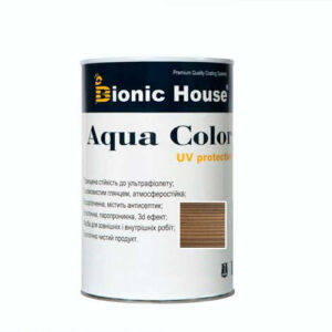 Краска для дерева Bionic-House Aqua Color UV-protect 0,8л Кедр