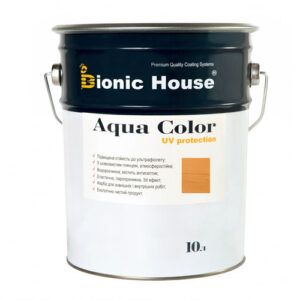 Краска для дерева Bionic-House Aqua Color UV-protect 10л Дуб А105