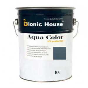 Краска для дерева Bionic-House Aqua Color UV-protect 10л Крайола