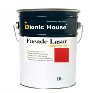 Краска для дерева FACADE LASUR Bionic-House 10л Барбарис