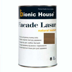 Краска для дерева FACADE LASUR Bionic-House 1л Хаки