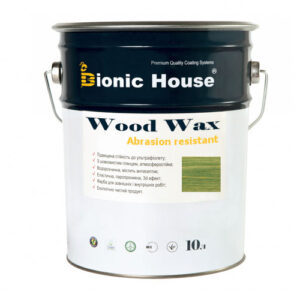 Краска для дерева WOOD WAX Bionic-House 10л Изумруд А114