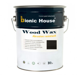 Краска для дерева WOOD WAX Bionic-House 10л Черное дерево А120