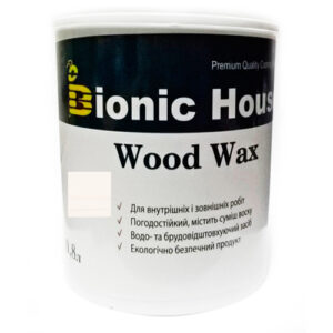 Краска для дерева WOOD WAX Bionic-House 0,8л Белый А101