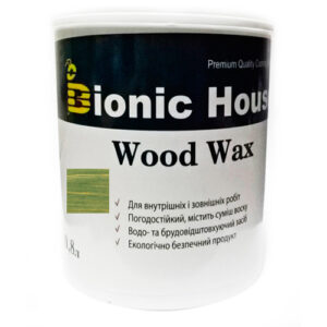 Краска для дерева WOOD WAX Bionic-House 0,8л Изумруд А114