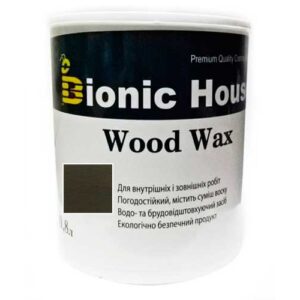 Краска для дерева WOOD WAX Bionic-House 0,8л Антрацит