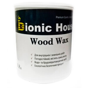Краска для дерева WOOD WAX Bionic-House 0,8л Бесцветный