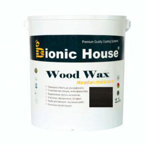 Краска для дерева WOOD WAX Bionic-House 2,5л Черное дерево А120