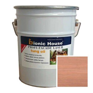 Краска для дерева PROFI-FACADE LASUR tung oil 10л Индиго