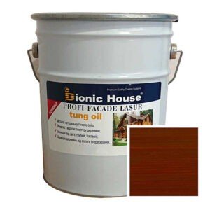 Краска для дерева PROFI-FACADE LASUR tung oil 10л Шоколад