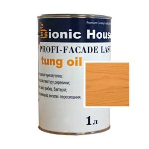 Краска для дерева PROFI-FACADE LASUR tung oil 1л Орегон