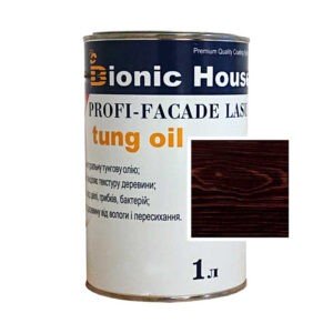 Краска для дерева PROFI-FACADE LASUR tung oil 1л Розовое дерево