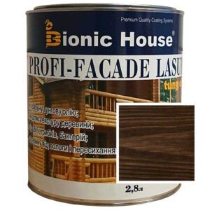 Краска для дерева PROFI-FACADE LASUR tung oil 2,8л Палисандр
