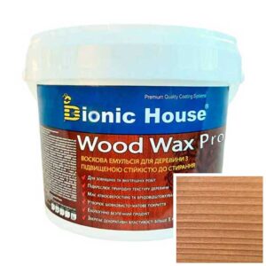 Краска для дерева WOOD WAX PRO безцветная база Bionic-House 0,8л Клен