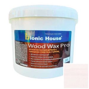 Краска для дерева WOOD WAX PRO Белая База Bionic-House 10л Арктик