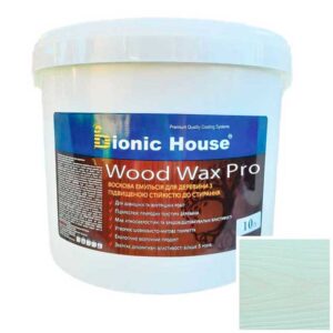 Краска для дерева WOOD WAX PRO Белая База Bionic-House 10л Мальдивы