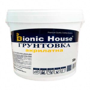 Грунтовка для дерева акрилатная Bionic-House 10л Бесцветный