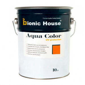 Краска для дерева Bionic-House Aqua Color UV-protect 10л Пиния
