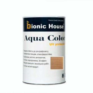 Краска для дерева Bionic-House Aqua Color UV-protect 0,8л Клен