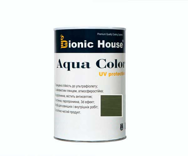 Краска для дерева Bionic-House Aqua Color UV-protect 0,8л Мирта