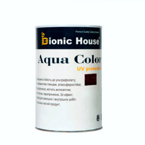 Краска для дерева Bionic-House Aqua Color UV-protect 0,8л Розовое дерево