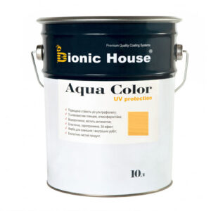 Фарба для дерева Bionic-House Aqua Color UV-protect 10л Світлий дуб А126