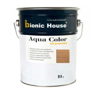 Краска для дерева Bionic-House Aqua Color UV-protect 10л Клен