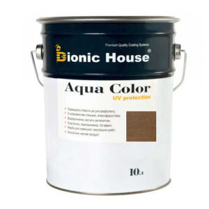 Краска для дерева Bionic-House Aqua Color UV-protect 10л Тауп
