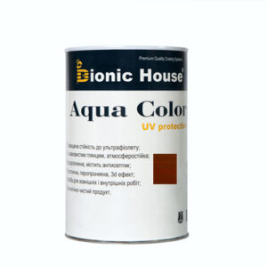 Краска для дерева Bionic-House Aqua Color UV-protect 0,8л Шоколад А109