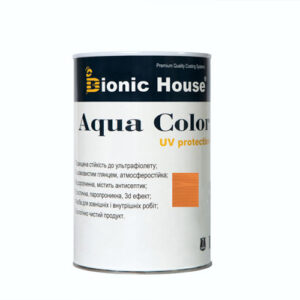 Краска для дерева Bionic-House Aqua Color UV-protect 0,8л Миндаль А112