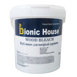 Отбеливатель для дерева без хлора WOOD BLEACH Bionic-House 1л Бесцветный
