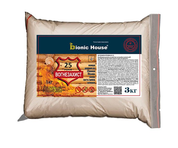 bs-13-3kg Огнезащитный состав БС-13 Bionic-House 3кг Бесцветный