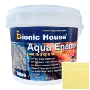 Краска-эмаль для дерева Bionic-House Aqua Enamel 0,8л Фисташковый