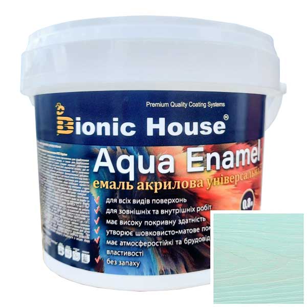 Краска-эмаль для дерева Bionic-House Aqua Enamel 0,8л Мальдивы