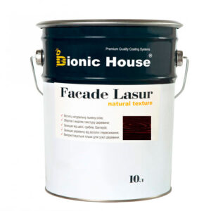 Краска для дерева FACADE LASUR Bionic-House 10л Розовое Дерево